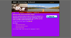 Desktop Screenshot of abcdriverseducation.com